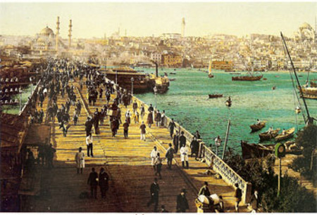 Galatabrug, ca. 1890.