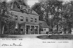 Ansichtkaart van Hotel Laag Soeren.