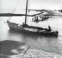 Drooglegging Zuiderzee, 1932.